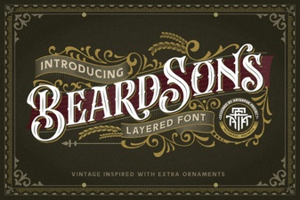Beardsons Font: a Creative Typographic Toolkit