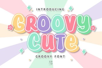Groovy Cute Fonts for Creative Projects & Designs