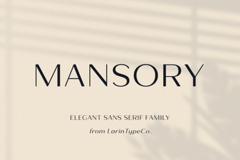 Where to Use Mansory Font in Creative Projects