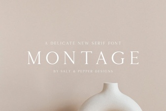Montage Font: Creative Design Inspiration & Usage Ideas
